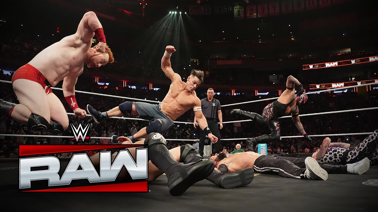 جون سينا وراي ميستيريو وشيموس ضد جادجمنت داي – راو ١٧ نوفمبر ٢٠٢٥