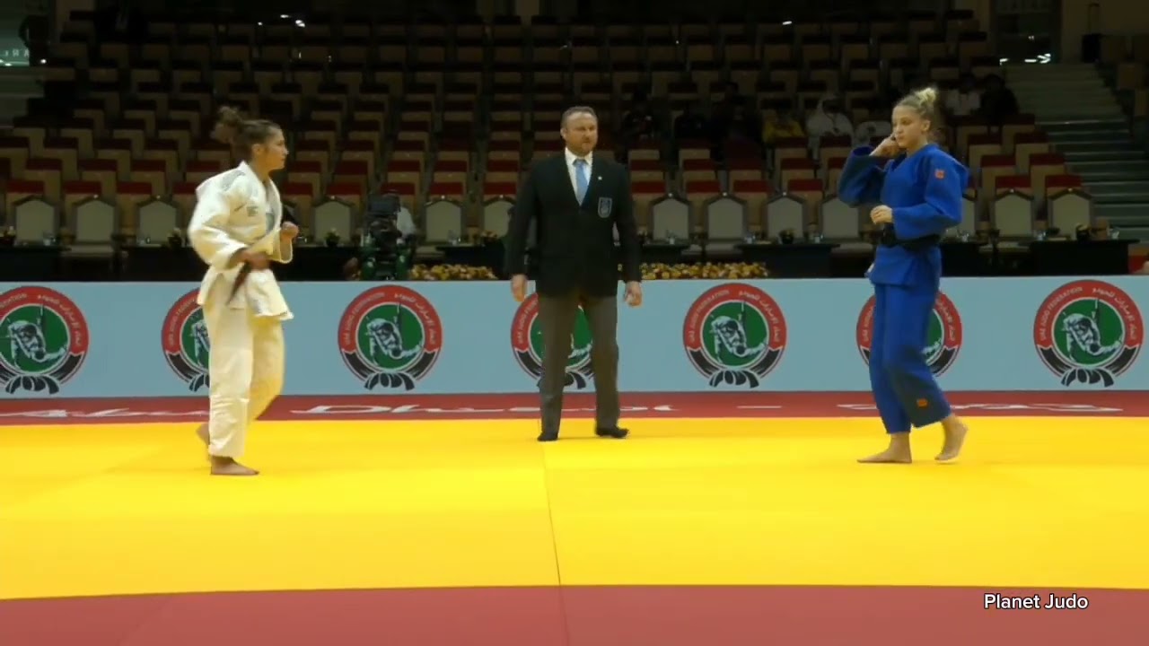 Вероника ТОНИОЛО 🇮🇹 🆚️ Ксения ГАЛИЦКАЯ 🇷🇺  | 2 раунд/-57кг | Большой Шлем Абу-Даби 2023