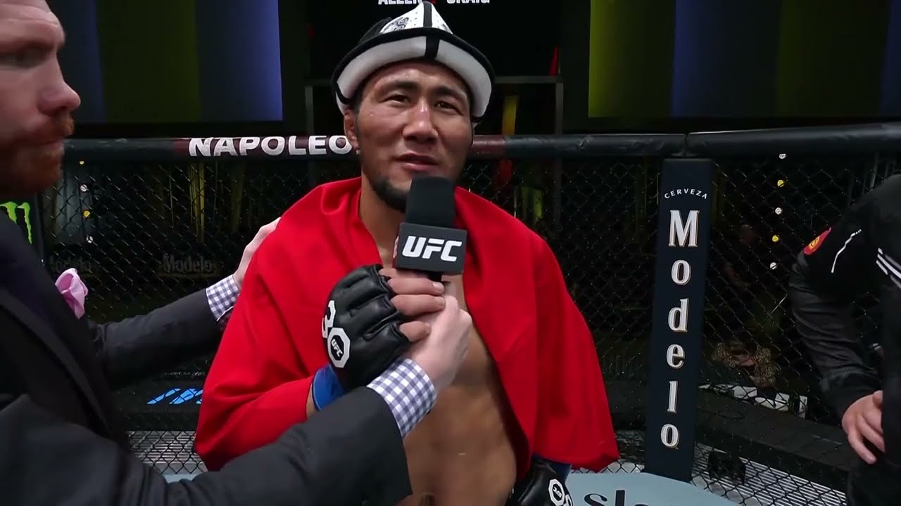 UFC Вегас 82: Мыктыбек Оролбай - Слова после боя