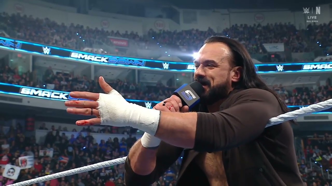 WWE SMACKDOWN DREW MCINTYRE ENTRANCE 03/20/26