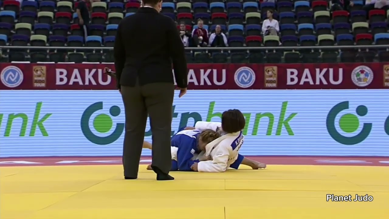 Kisumi OMORI 🇯🇵 🆚️ Annika WURFEL  🇩🇪 | 1 раунд/-52кг | Большой Шлем Баку 2023