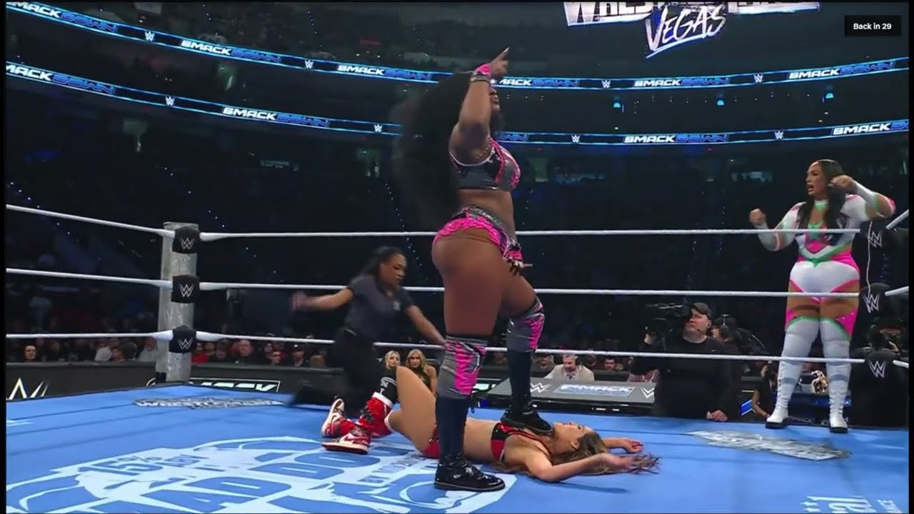 (1/2) Nia Jax & Lash Legend vs The Bella Twins: Smackdown March 20 2026