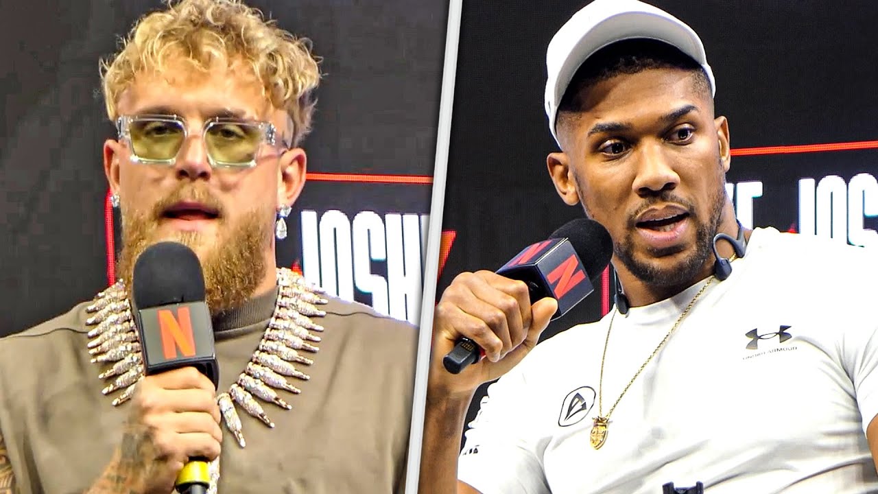 BRUTAL! Jake Paul vs Anthony Joshua • FULL PRESS CONFERENCE | Netflix Boxing