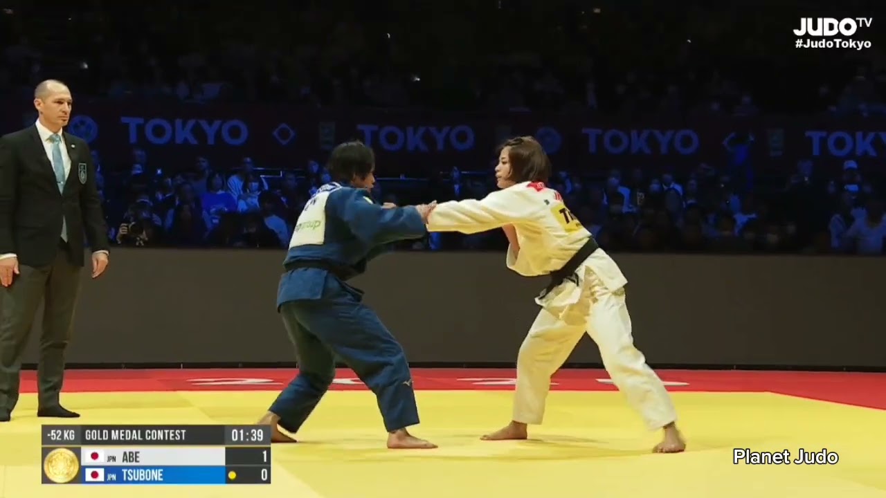 Uta ABE 🇯🇵 🆚️ Nanako TSUBONE 🇯🇵 | финал /-52кг | Большой Шлем Токио 2025