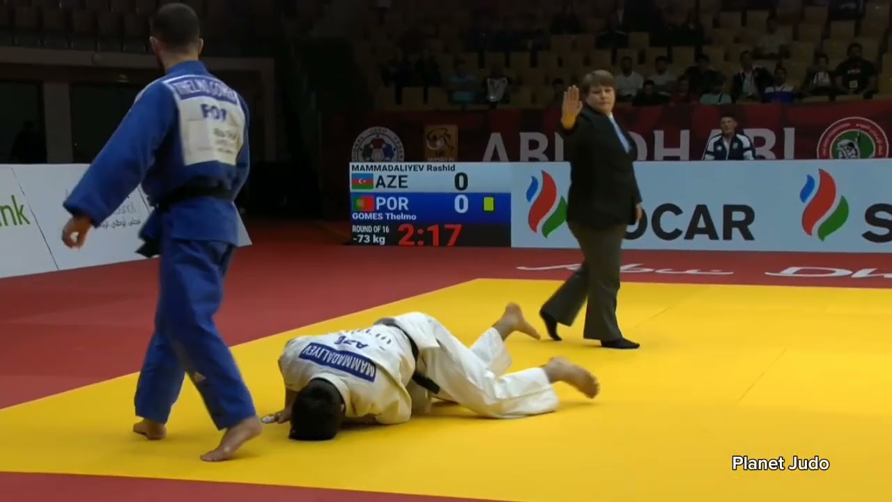Rashid MAMMADALIYEV 🇦🇿 🆚️ Thelmo GOMES 🇵🇹 | 3 раунд /-73кг | Большой Шлем Абу-Даби 2023