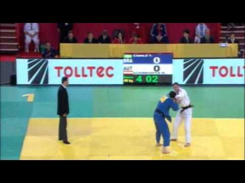 Judo Grand Slam Paris 2011: -90kg CAMILO, Tiago (BRA) - Schirnhofer Max (AUT)