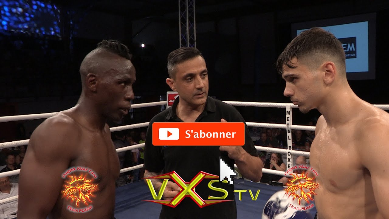 Philippe SALMON vs Francesko MAGGIO By VXS  #Phénix_Muay_Thai #trets