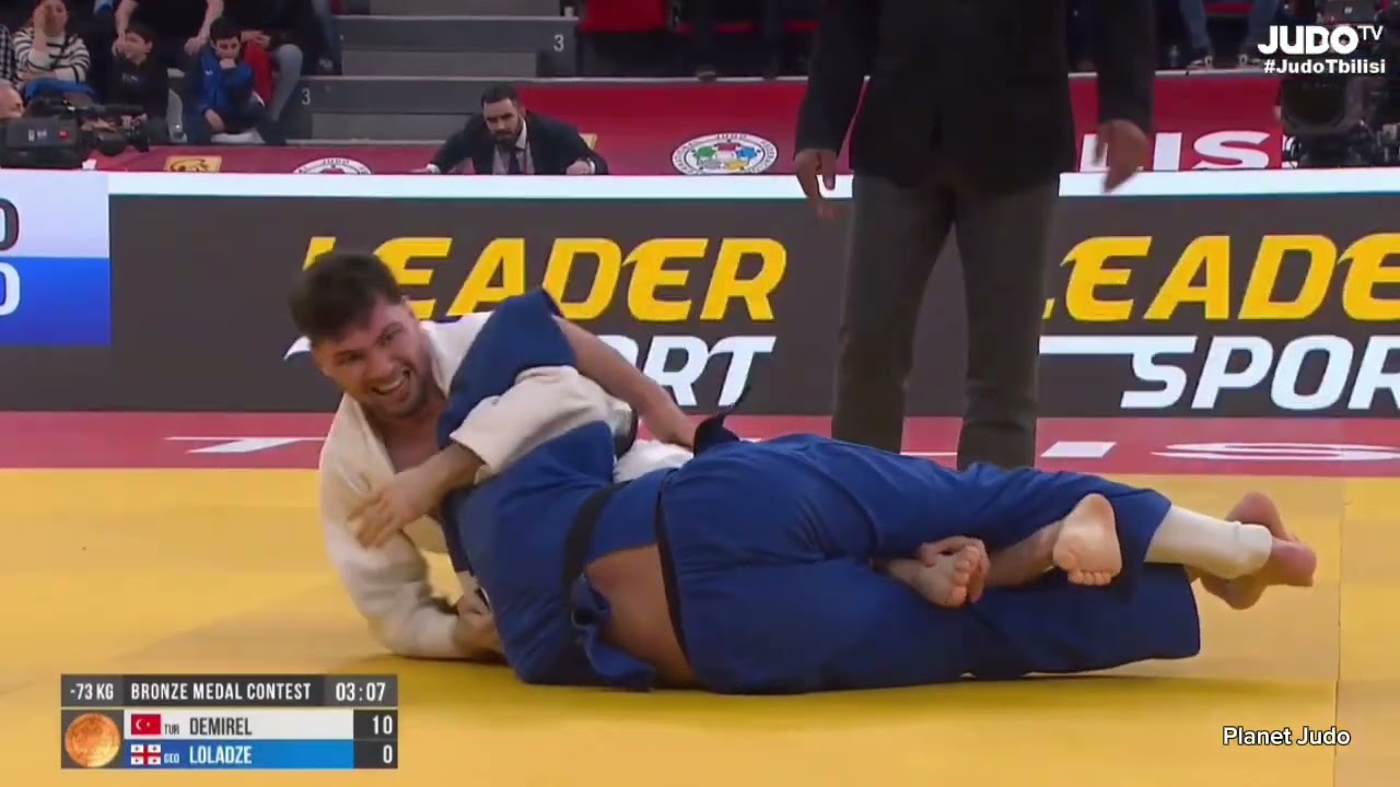 Muhammed DEMIREL 🇹🇷 🆚️ Giorgi LOLADZE 🇬🇪 | схватка за бронзу/-73кг | Большой Шлем Тбилиси 2026