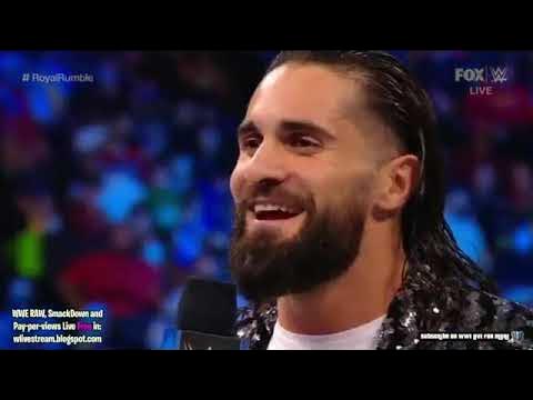 Roman Reigns and Seth Rollins (Full Segment), WWE SmackDown, January 14 2022