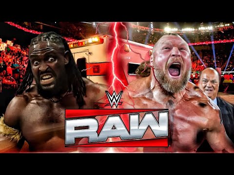 Brock Lesnar Vs Oba Femi Ambulance Match WWE RAW Netflix 2026 - The Ruler Vs The Beast