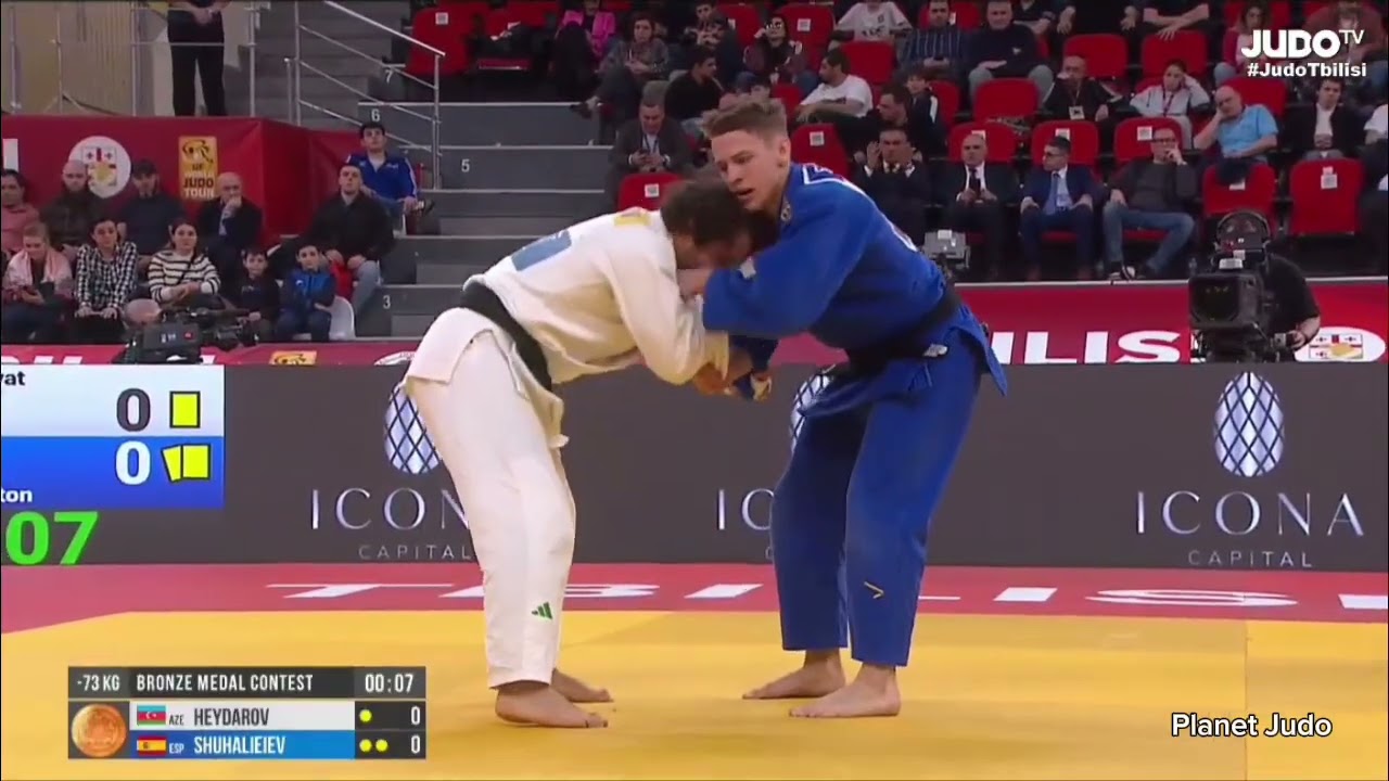 Hidayat HEYDAROV 🇦🇿 🆚️ Anton SHUHALIEIEV 🇪🇦 | схватка за бронзу/-73кг | Большой Шлем Тбилиси 2026
