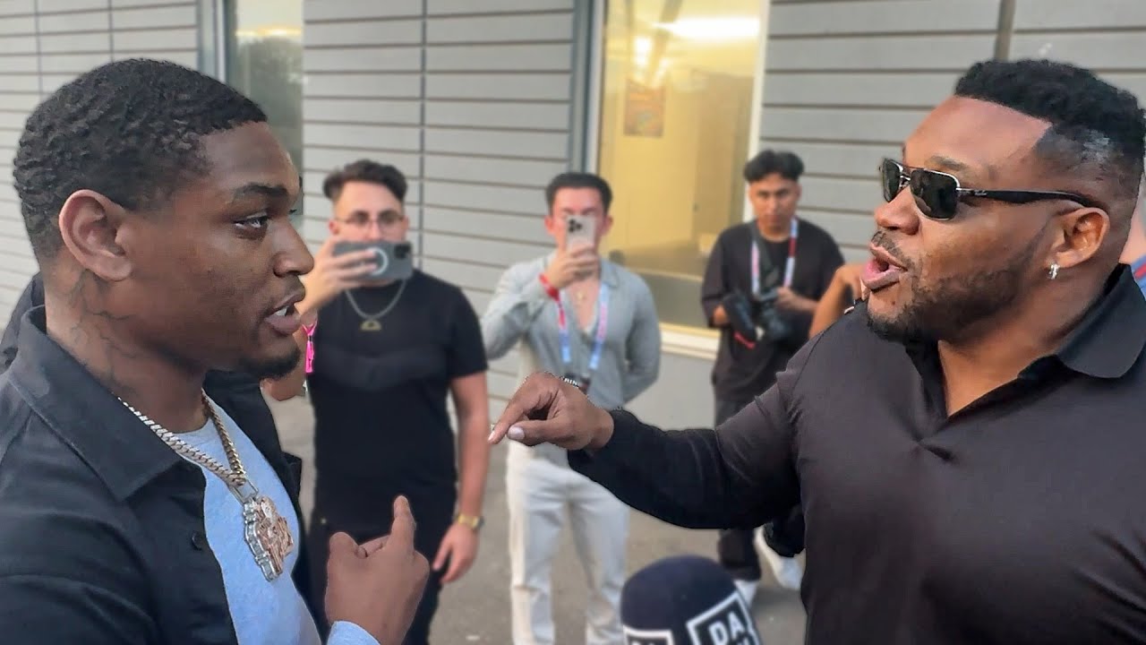 BABY BASH!! Jarrell Miller CONFRONTS Jared Anderson!