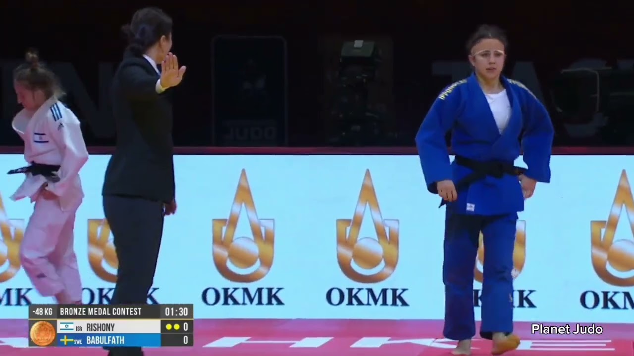 Shira RISHONY 🇮🇱 🆚️ Tara BABULFATH 🇸🇪 | схватка за бронзу/-48кг | Большой Шлем Ташкент 2024