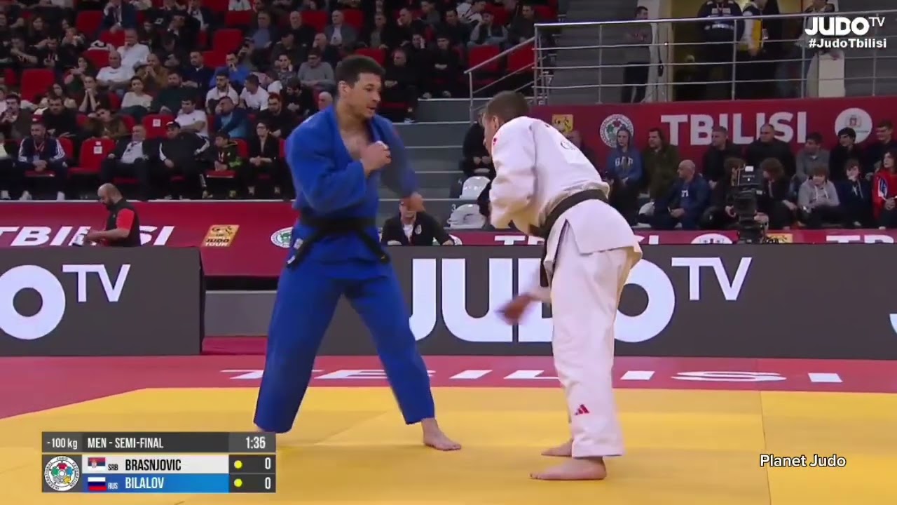 Darko BRASNJOVIC 🇷🇸 🆚️ Niiaz BILALOV 🇷🇺 | полуфинал/-100кг | Большой Шлем Тбилиси 2026