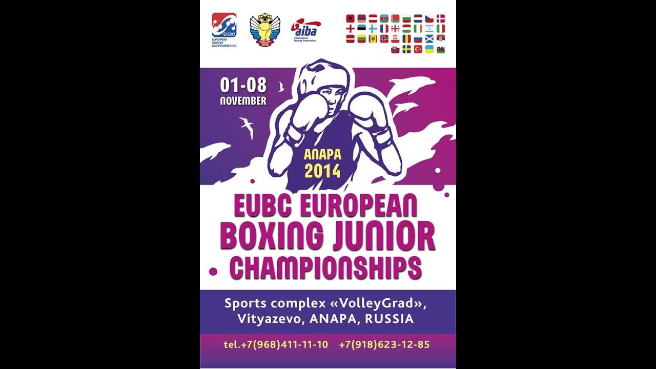 EUBC European Junior Boxing Championships - Anapa 2014 - Day 4 - Evening Session 15 - Ring A
