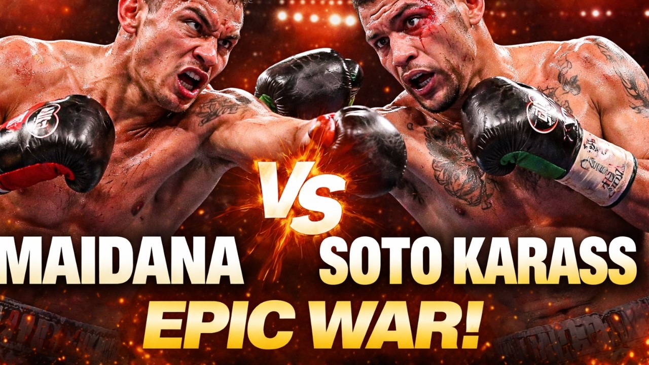 Maidana vs Soto Karass | Relentless War Ends in Brutal TKO | Full Fight Story