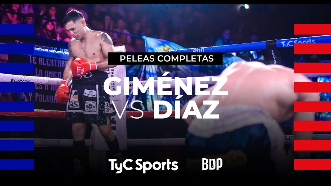 Ayrton Giménez vs. Joaquín Díaz - Boxeo de Primera - TyCSports
