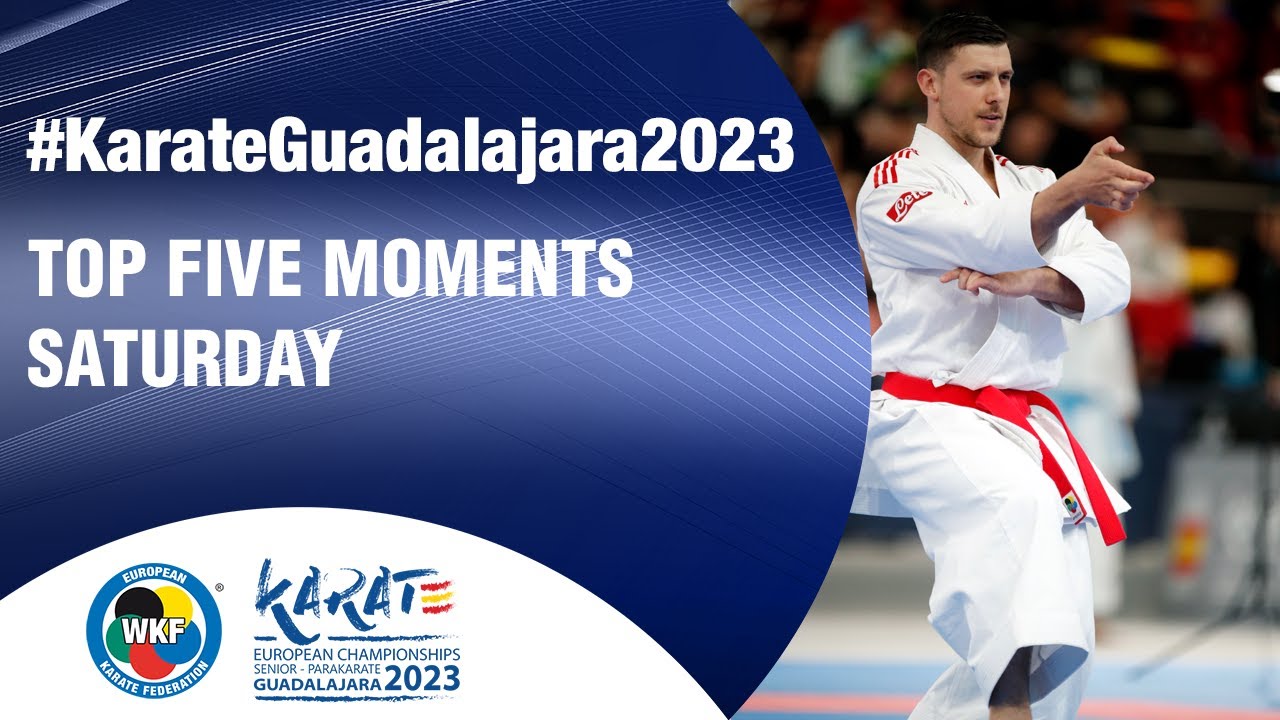 EKF KARATE Championships | TOP FIVE moments - Saturday | WORLD KARATE FEDERATION