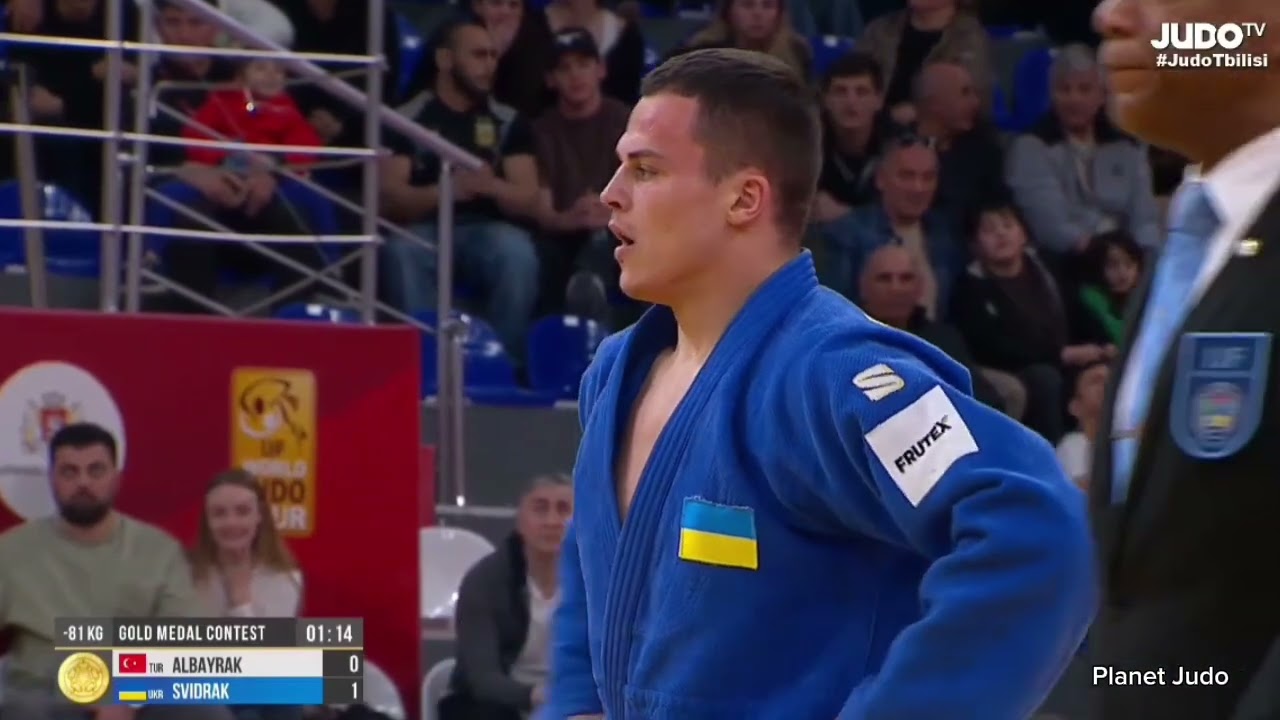 Vedat ALBAYRAK (TUR) 🆚️ Mikhailo SVIDRAK (UKR) | финал/-81кг | Большой Шлем Тбилиси 2026