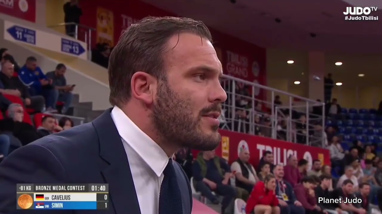 Timo CAVELIUS 🇩🇪 🆚️ Mihajlo SIMIN 🇷🇸 | схватка за бронзу/-81кг | Большой Шлем Тбилиси 2026