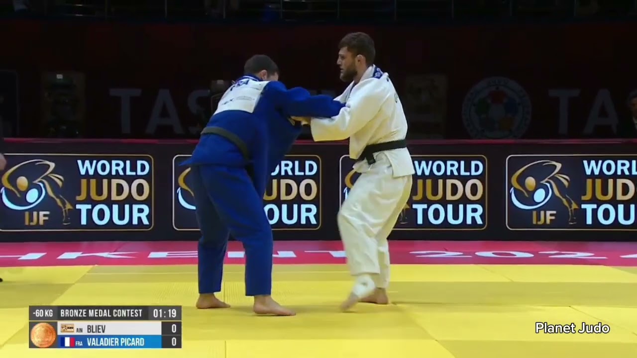 Ayub BLIEV 🇷🇺 🆚️ Romain VALADIER PICARD 🇫🇷 | схватка за бронзу/-60кг | Большой Шлем Ташкент 2024