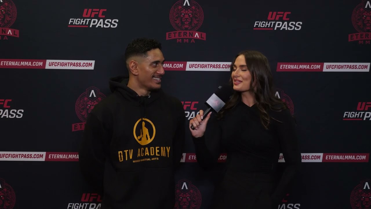 Eternal MMA 90: Jay Ioane Backstage Interview