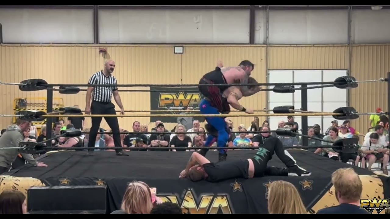 PWA Wrestling: Ray Bruce & LBK (c) vs Larry Cooter & Kerry Awful Tag Team Championships 03-20-26