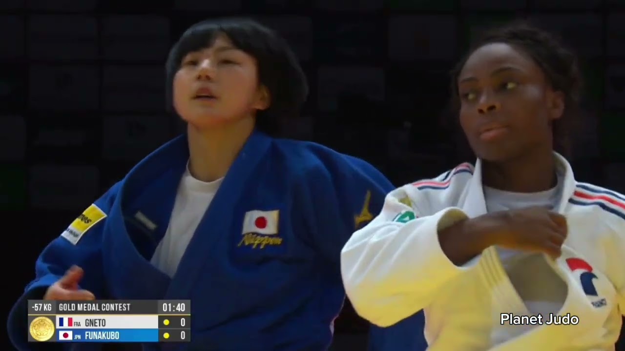 Priscilla GNETO 🇫🇷 🆚️ Haruka FUNAKUBO 🇯🇵 | финал /-57кг | Большой Шлем Ташкент 2024