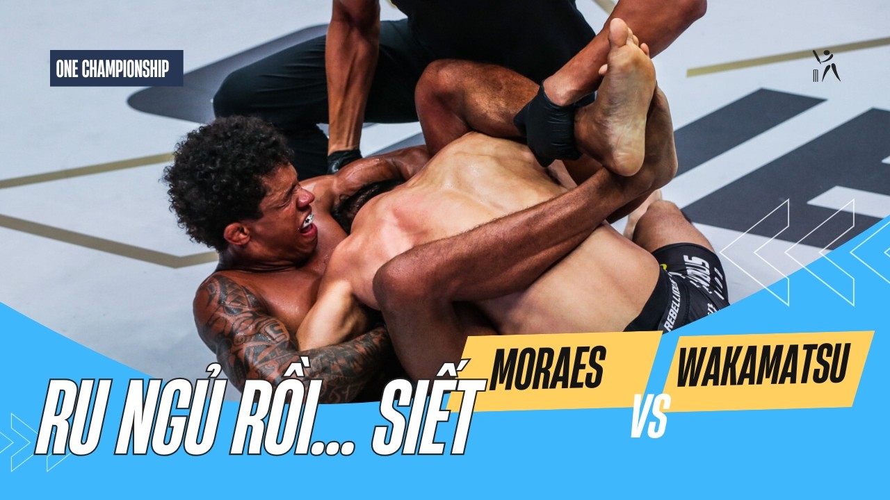 Nhà vô địch Brazil ru ngủ “nghệ sĩ knockout” Nhật Bản rồi tung đòn “siết máy chém”