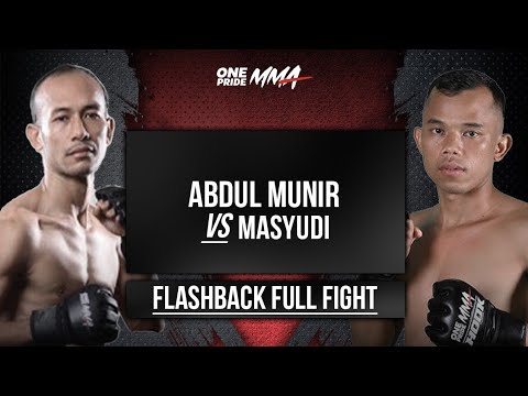 ABDUL MUNIR VS MASYUDI | FLASHBACK FULL FIGHT ONE PRDIE MMA