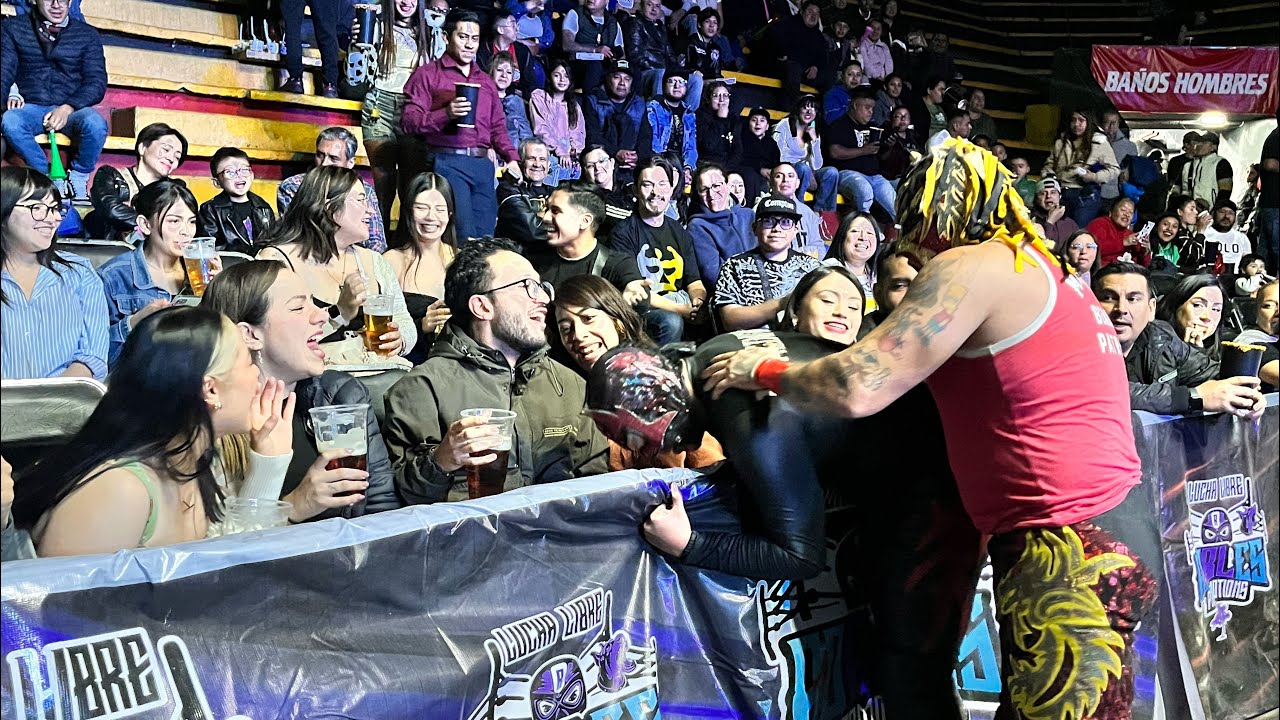 Lucha inicial en mano a mano: Imaginario 🆚 Caballero Dragón III en la Arena Neza