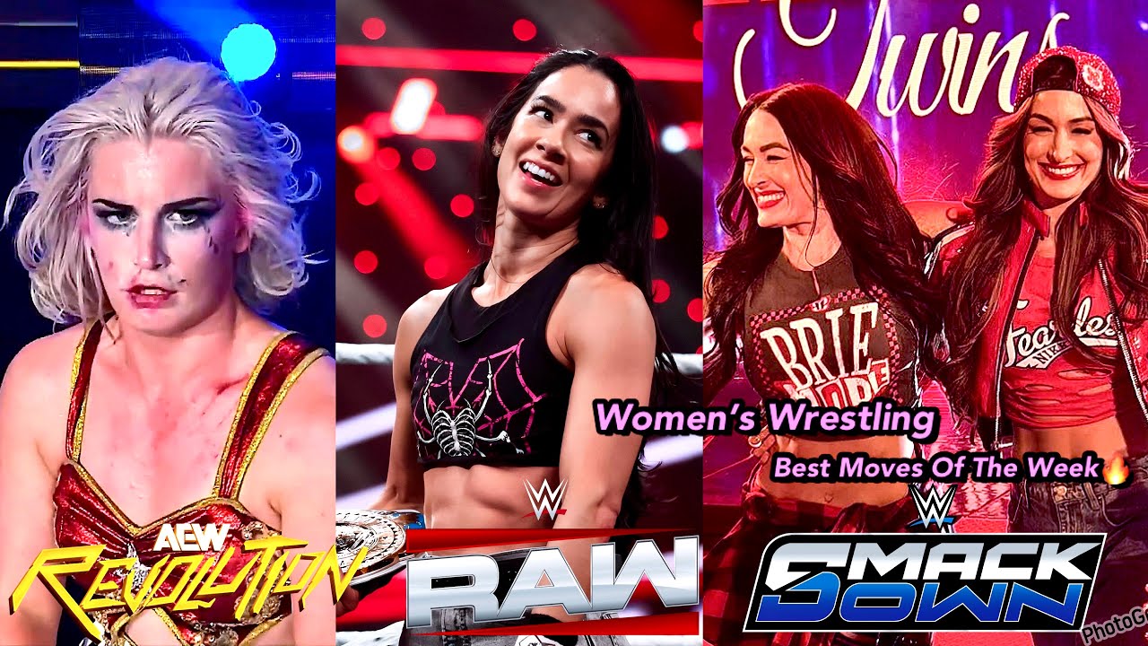 Best Women’s Wrestling Moves Of The Week : WWE & AEW | ALexaBanks. 