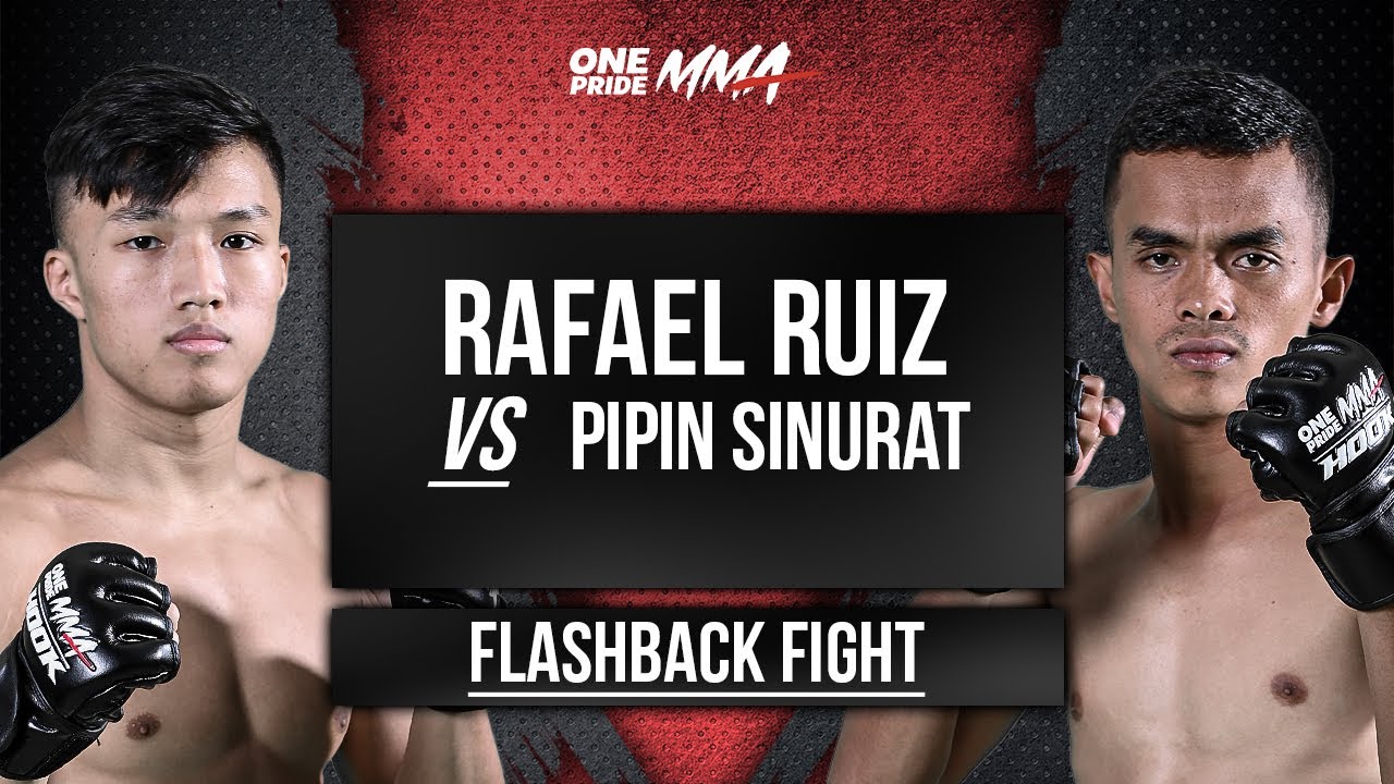 ARMBAR JADI KUNCI KEMENANGAN RAFAEL RUIZ VS PIPIN SUNIRAT | FLASHBACK ONE PRIDE MMA