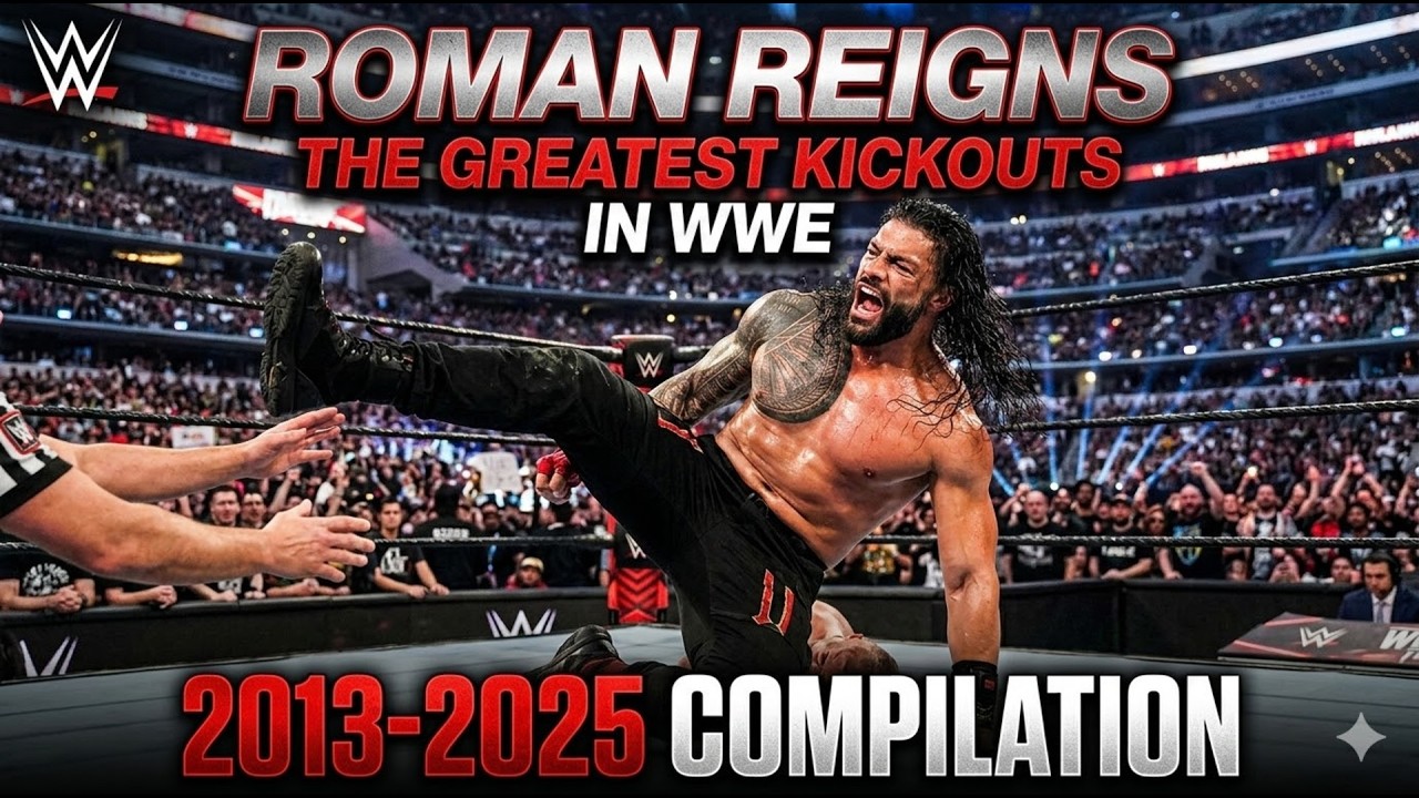 ROMAN REIGNS THE GREATEST KICKOUTS IN WWE 2013-2025 COMPILATION
