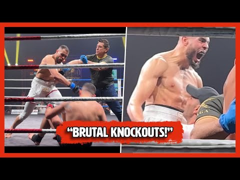 Brutal Kickboxing Knockouts in Bulgaria 😳| This Fight Night Was WAR