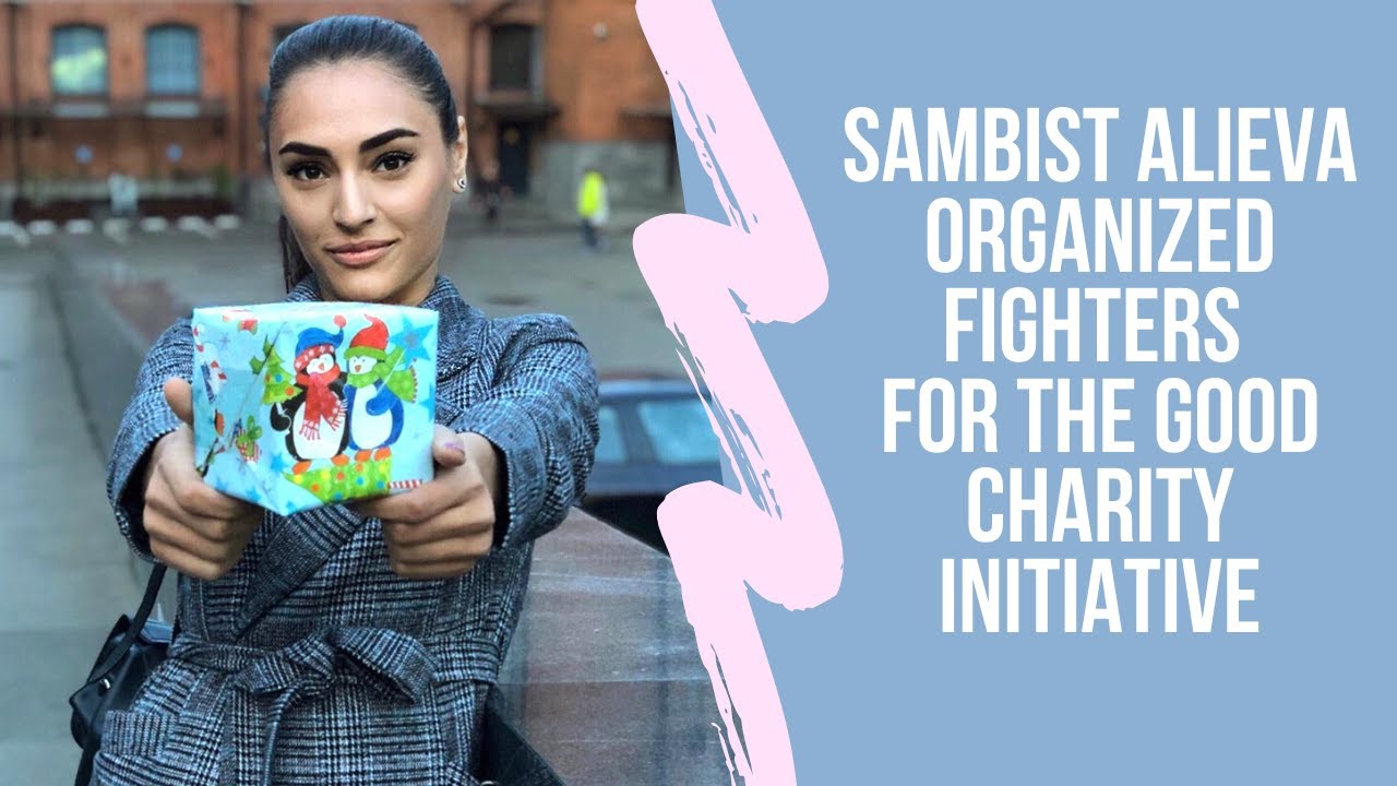 Russian sambist Alieva organized “Fighters for the Good” charity initiative