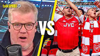 "AN UTTER DISGRACE!" Adrian Durham SLAMS Arsenal fans for LEAVING Cup Final EARLY!