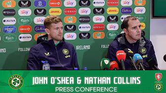 PRESS CONFERENCE | John O'Shea & Nathan Collins | Czechia v Ireland