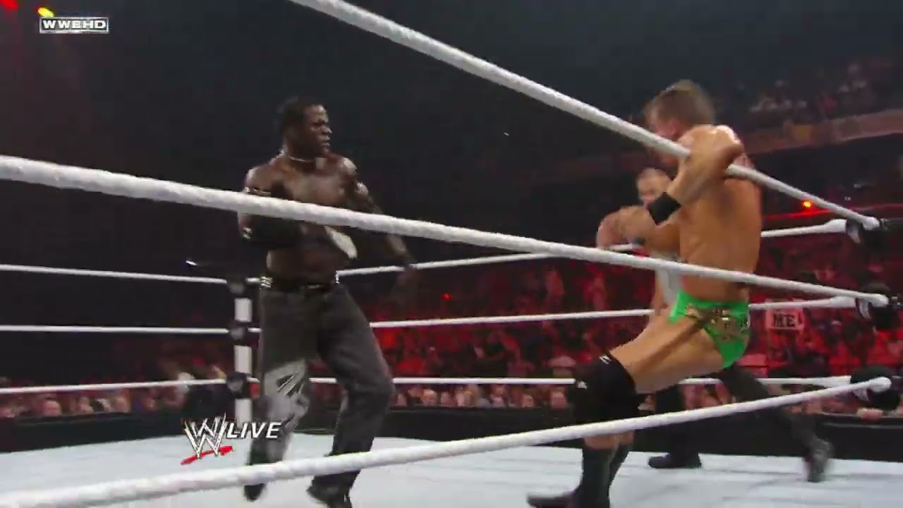 Eve Torres and R-Truth vs. Maryse and Ted DiBiase - Mixed Tag Team Match: Raw, Sept. 20, 2010