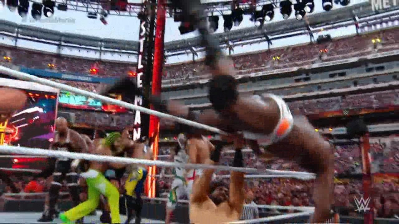 WWE All Time Over Top Rope Eliminations # 4