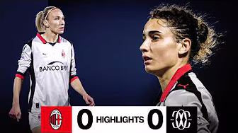 Rossonere fermate sul pari | AC Milan 0-0 Como Women | Highlights