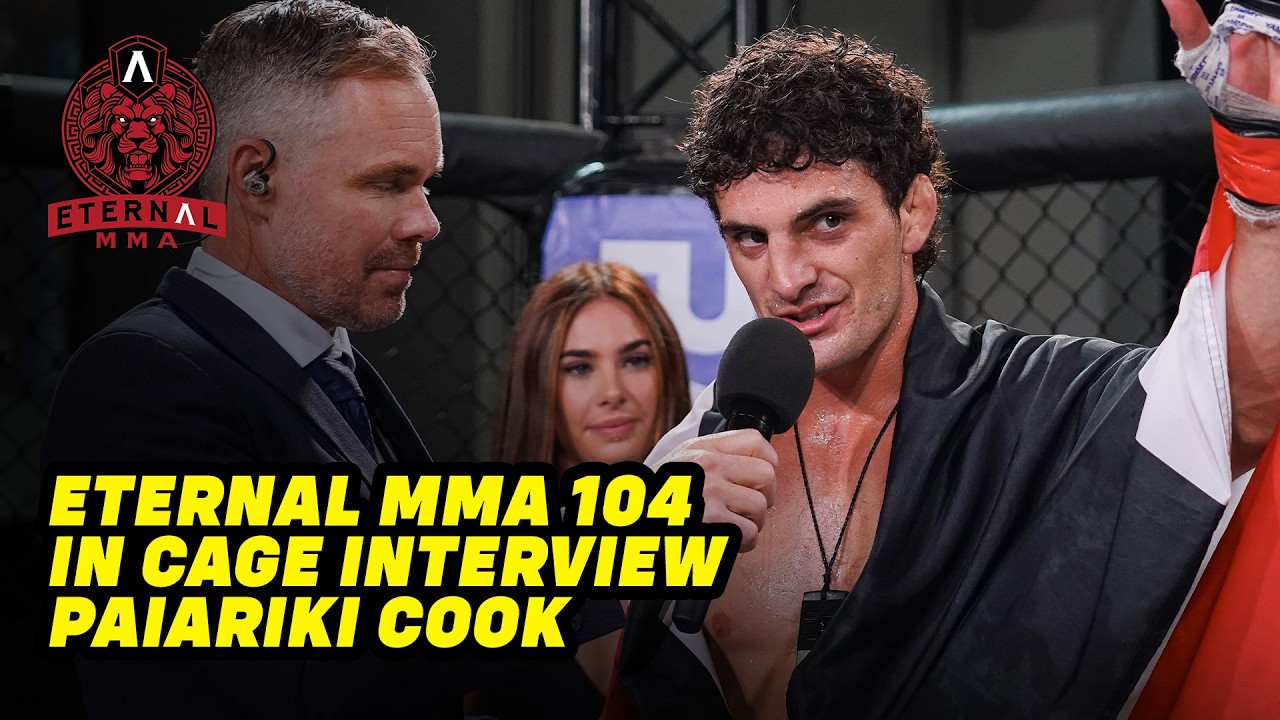 Eternal MMA 104: Paiariki Cook: In Cage Interview