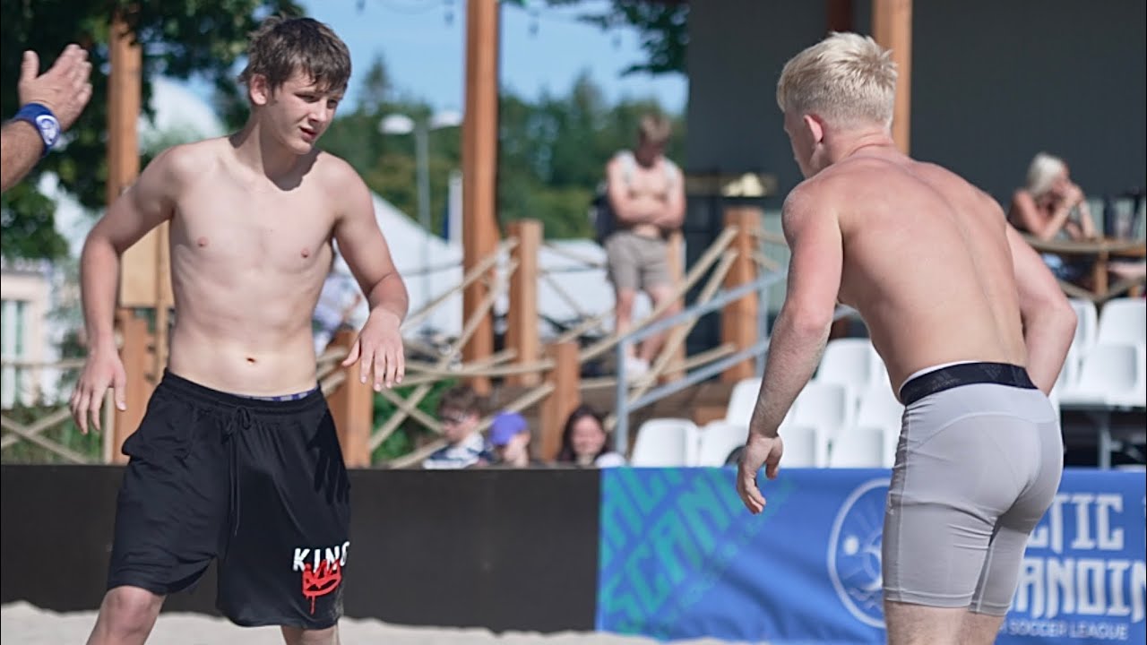 U17 Janis Ruicis (LAT) vs Karl Pärs (EST) 70kg final! Boys beach youth wrestling.