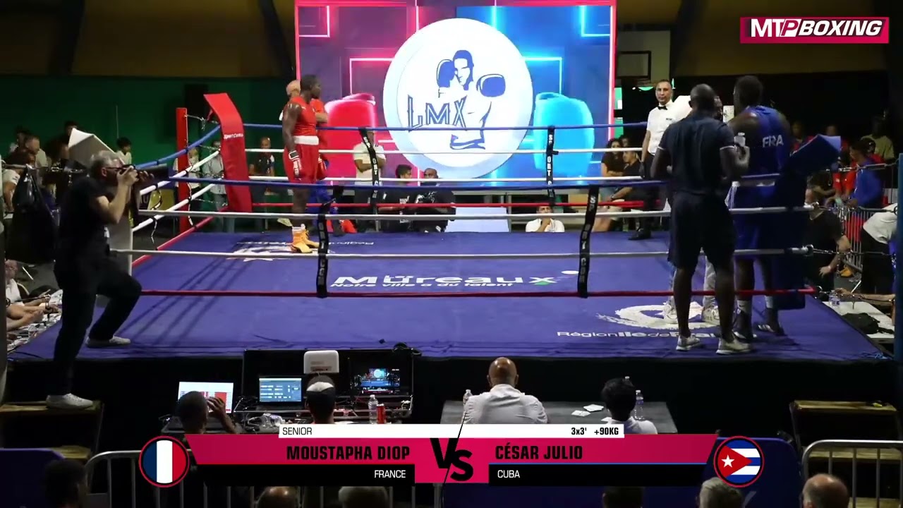 Julio César La Cruz (CUB) vs. Moustapha Diop (FRA) France-Cuba Duals 2025 (90+kg)