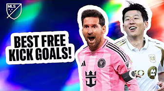 The BEST MLS FREE KICK Goals of 2025! | Messi, Son, Reus, Giroud & More