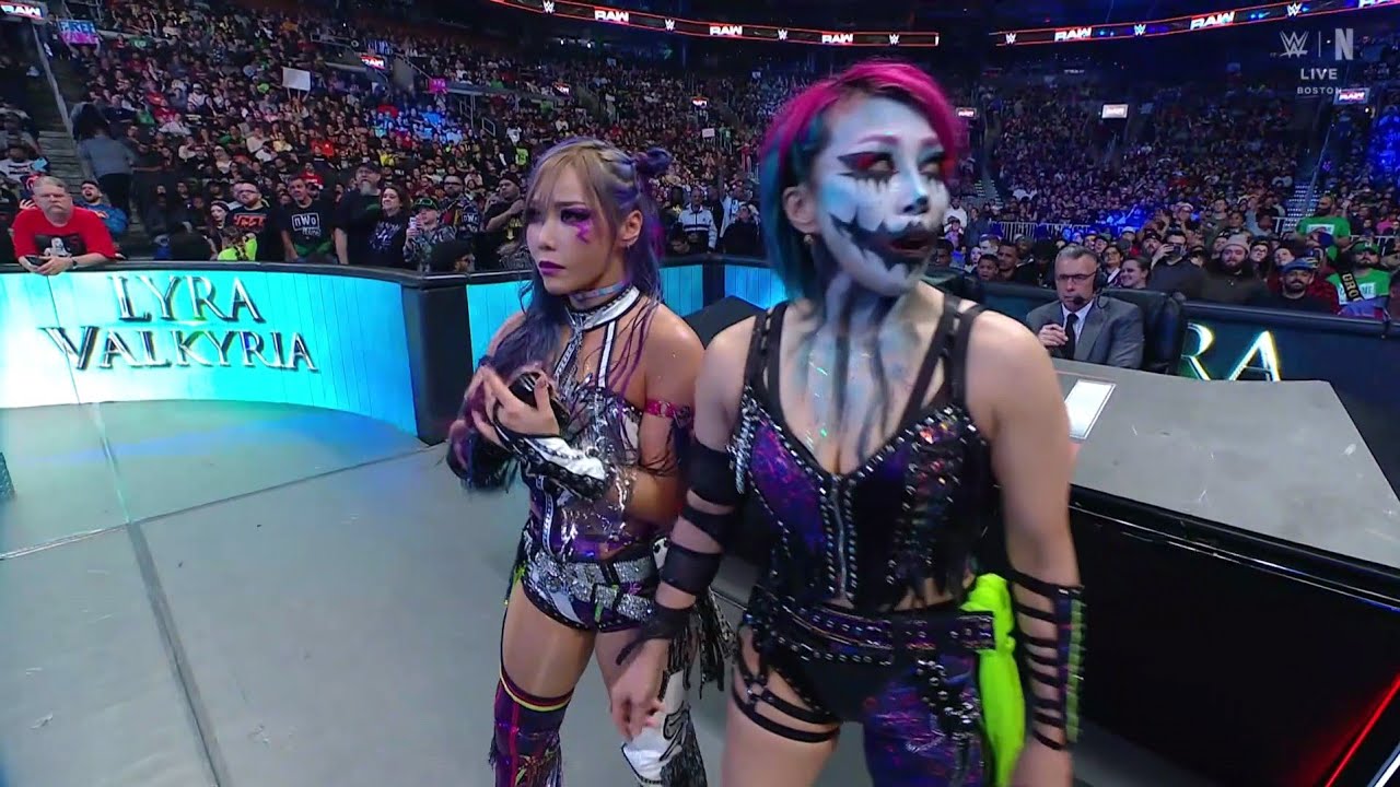 Lyra Valkyria & Bayley VS The Kabuki Warriors 1/2