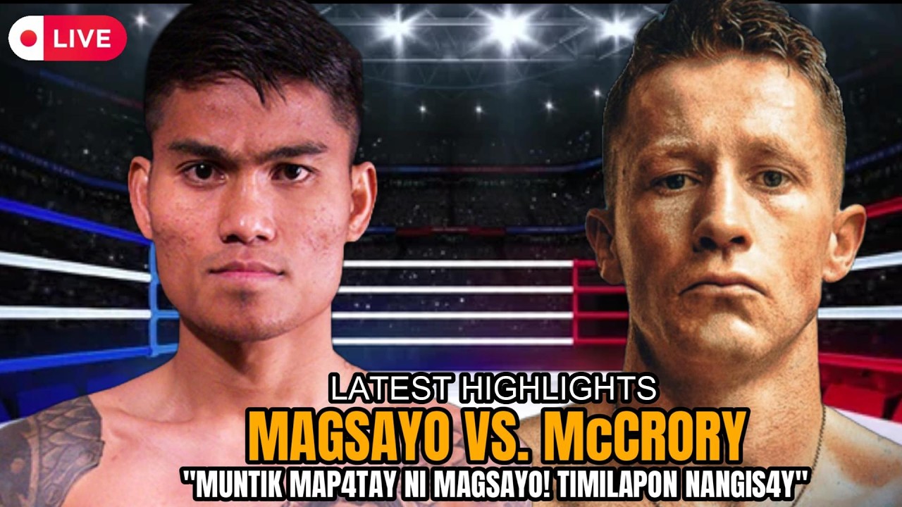 MARCH 25 2026 | MAGSAYO VS McCRORY HIGHLIGHTS | MUNTIK MAP4TAY NI MAGSAYO! TUMILAPON NANGIS4Y!