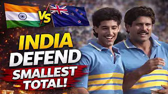 Kapil Dev Defends 10 Runs in The Final Over! | India vs New Zealand Thriller 1990