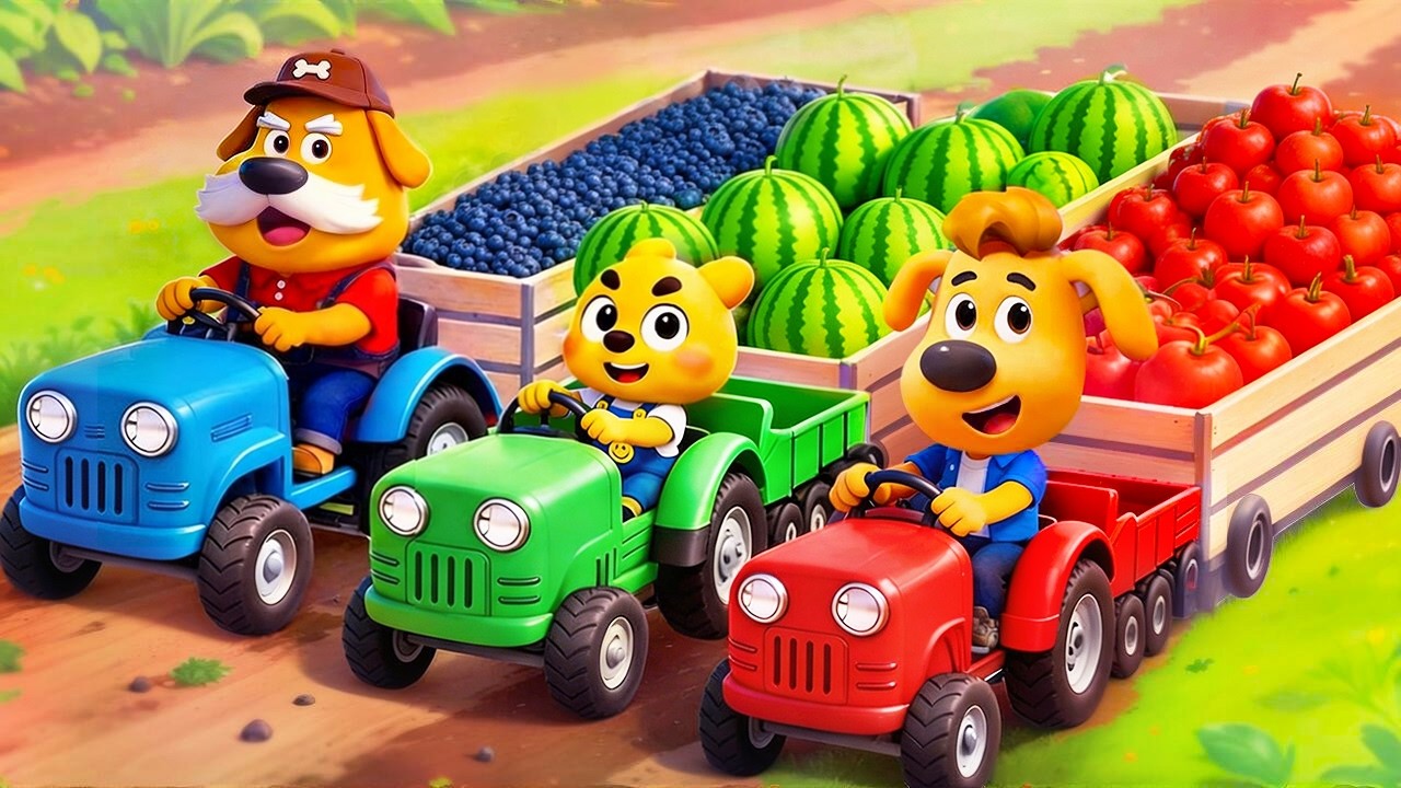 🔴LIVE | Let's Go to the Farm | Kid Learns to Harvest | Kids Cartoon | Sheriff Labrador