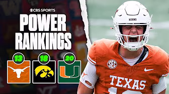 College Football Power Rankings Week 11: Texas back in playoff contention? Iowa SHOULD BE ranked